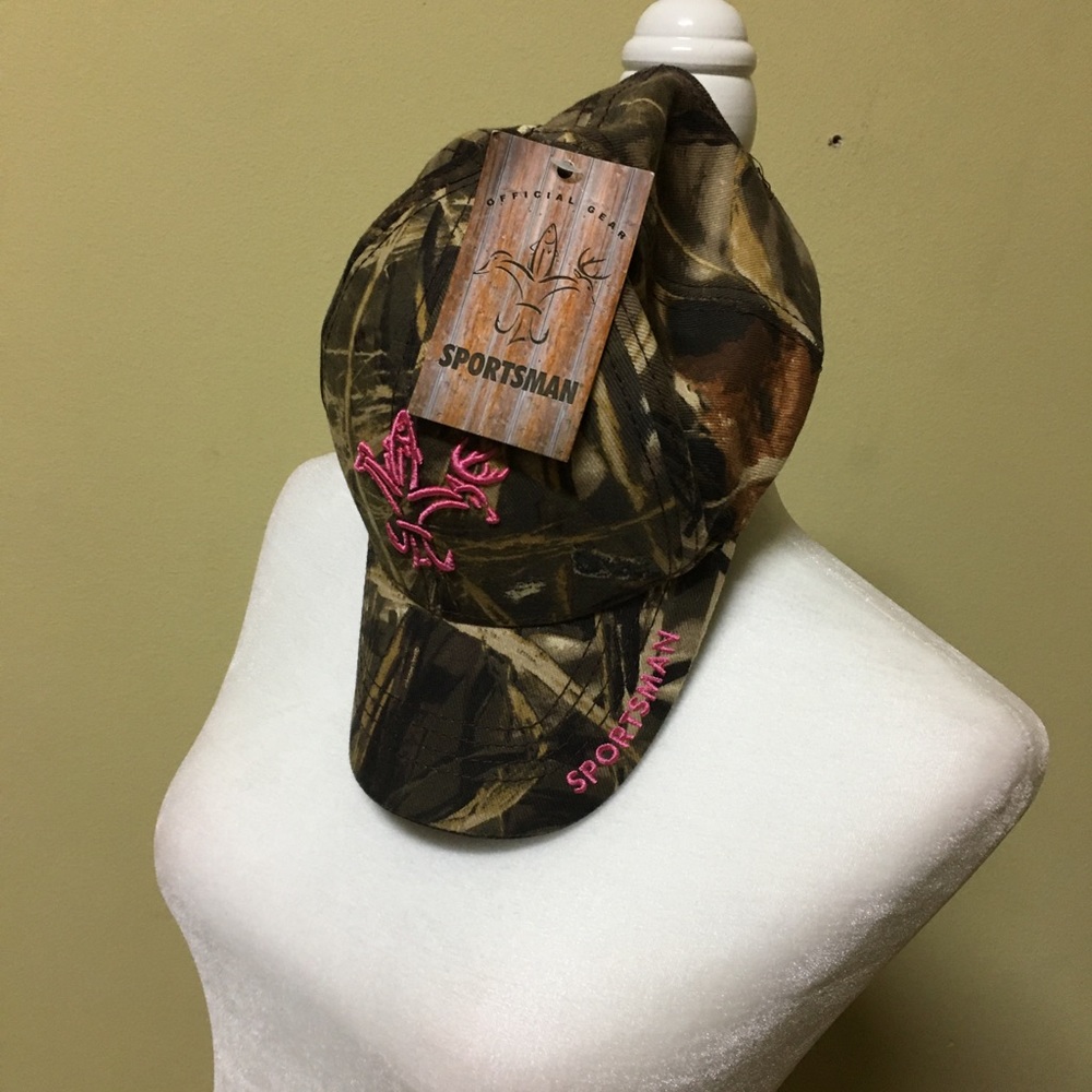 sportsmen Camo baseball cap NWT